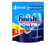 Akcesoria do zmywarek FINISH Tabletki Power All-in-1 53 lemon